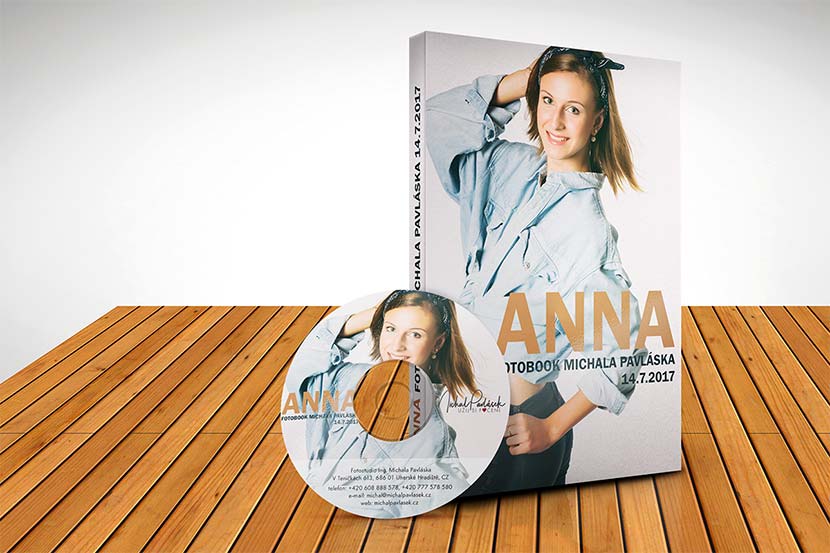 DVD / Fotobook pro modelku