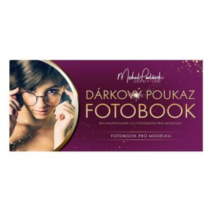 Dárkový poukaz Fotobook a kurz pro modelku